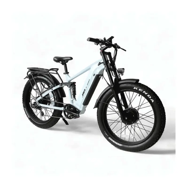 26 Inch Dual Motor Fat Tire E-Bike