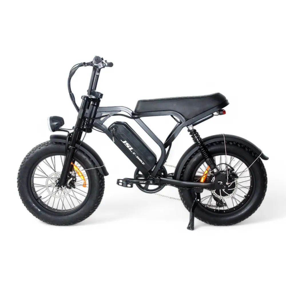 A sturdy steel frame e-bike for cargo