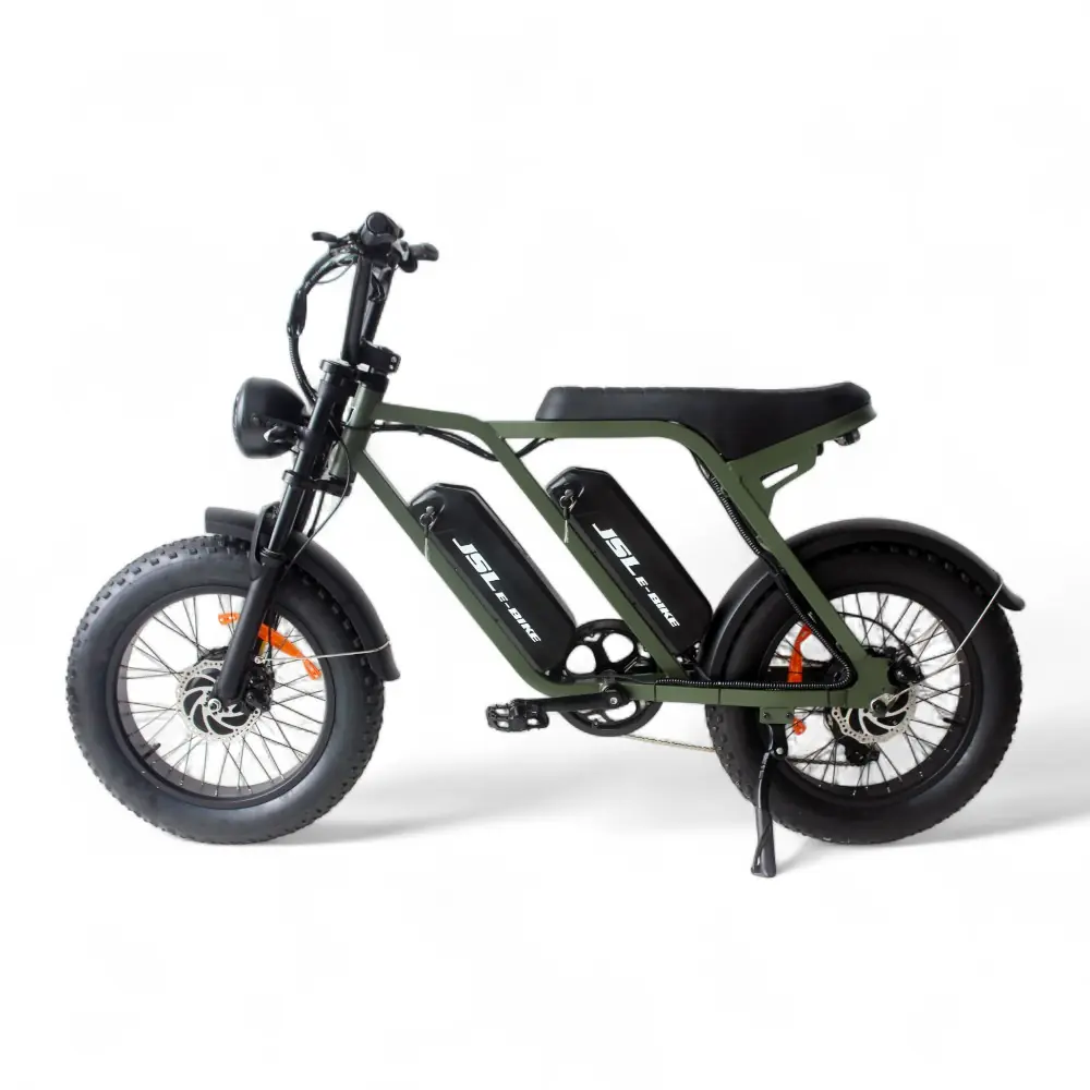 Different types of e-bikes and motors A collection of different e-bikes: mountain, city, and cargo