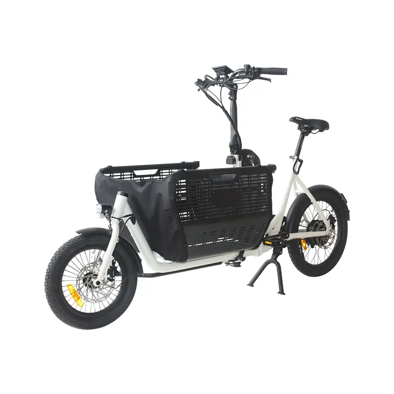 Front loader commercial cargo e-bike platform