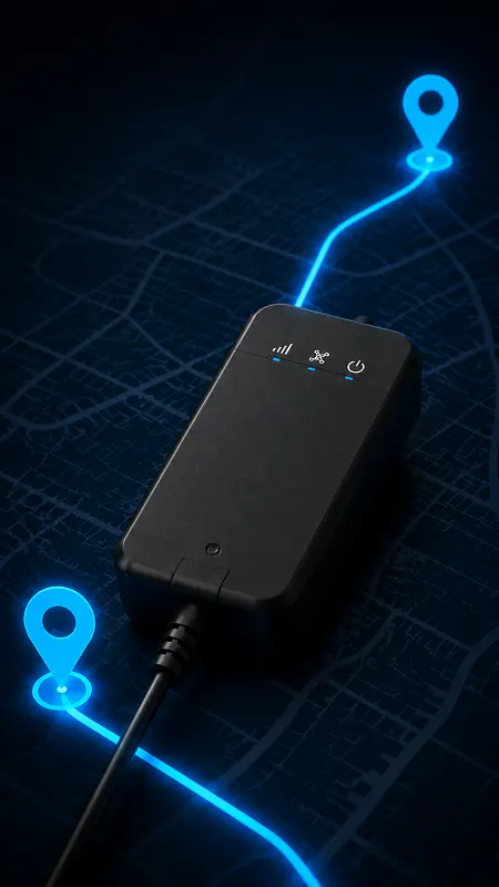 Cargo e-bike GPS tracking integration