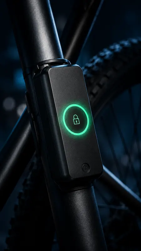 Cargo e-bike smart lock integration