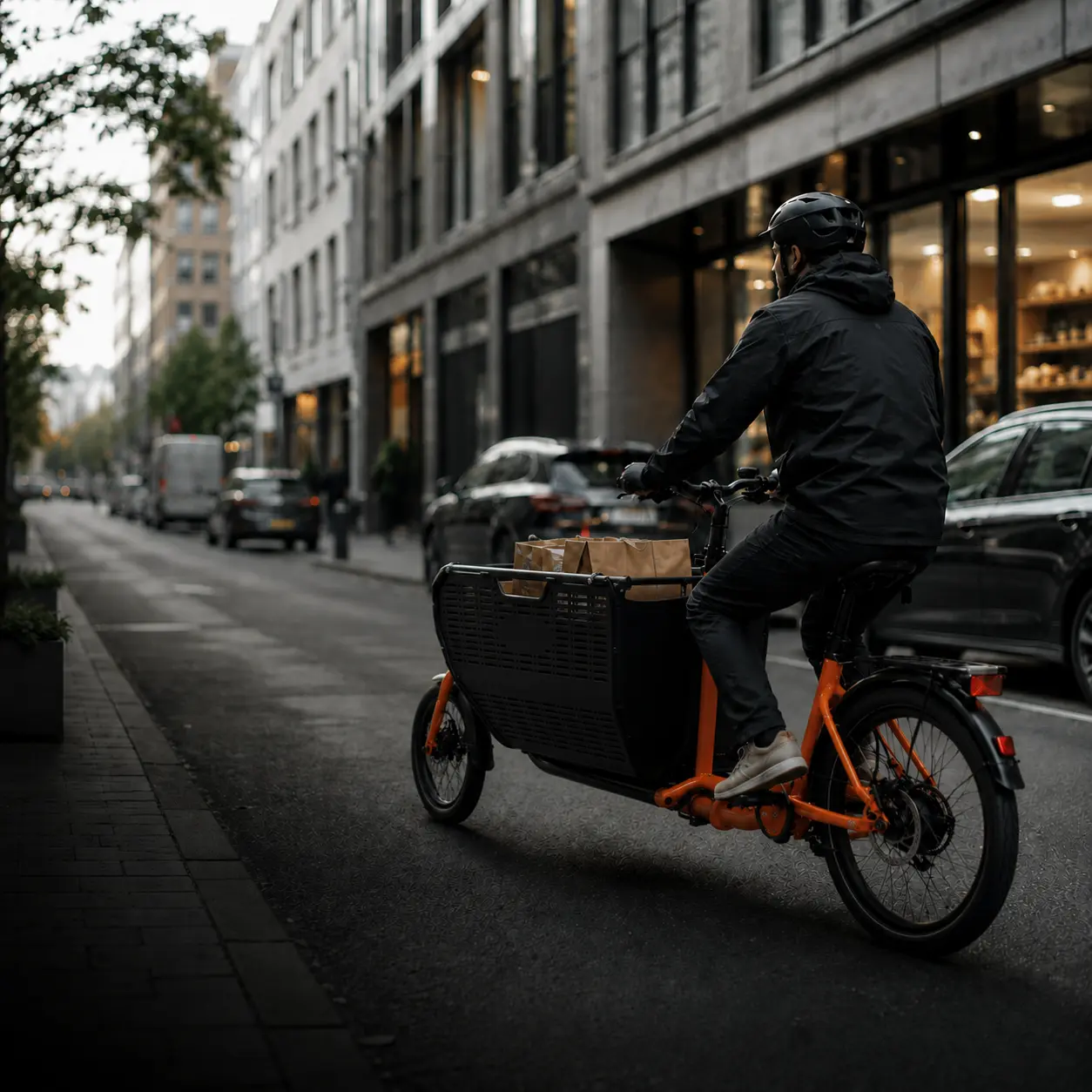 Delivery and commercial e-bike rental fleet