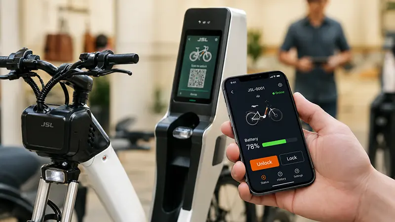 Rental e-bike application