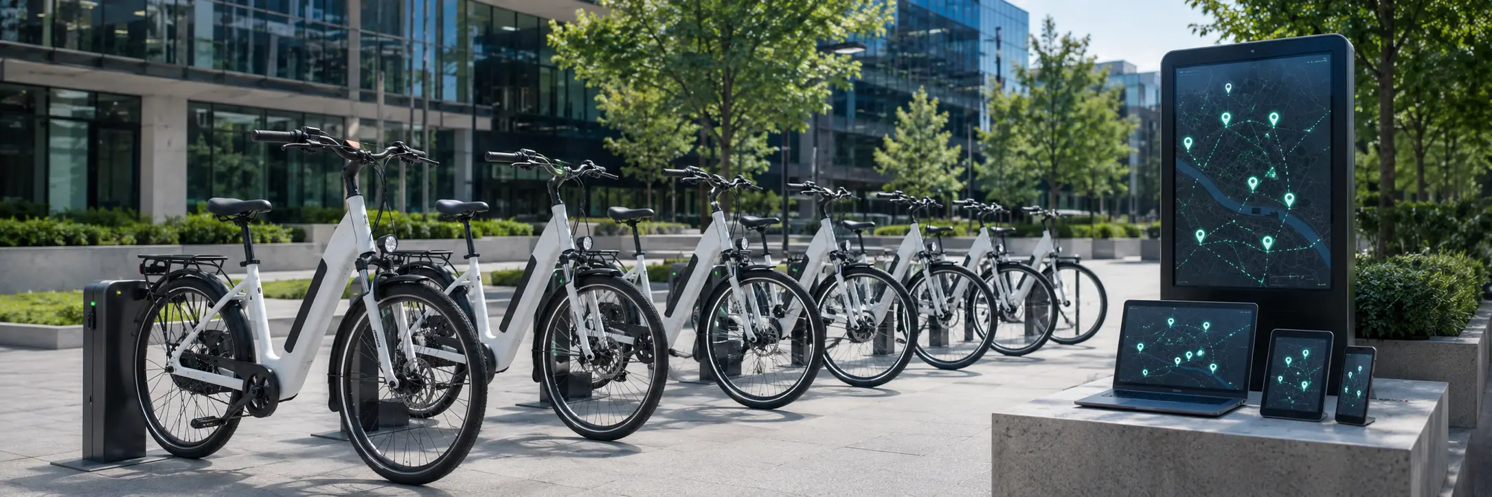 Urban commuting and shared e-bike rental