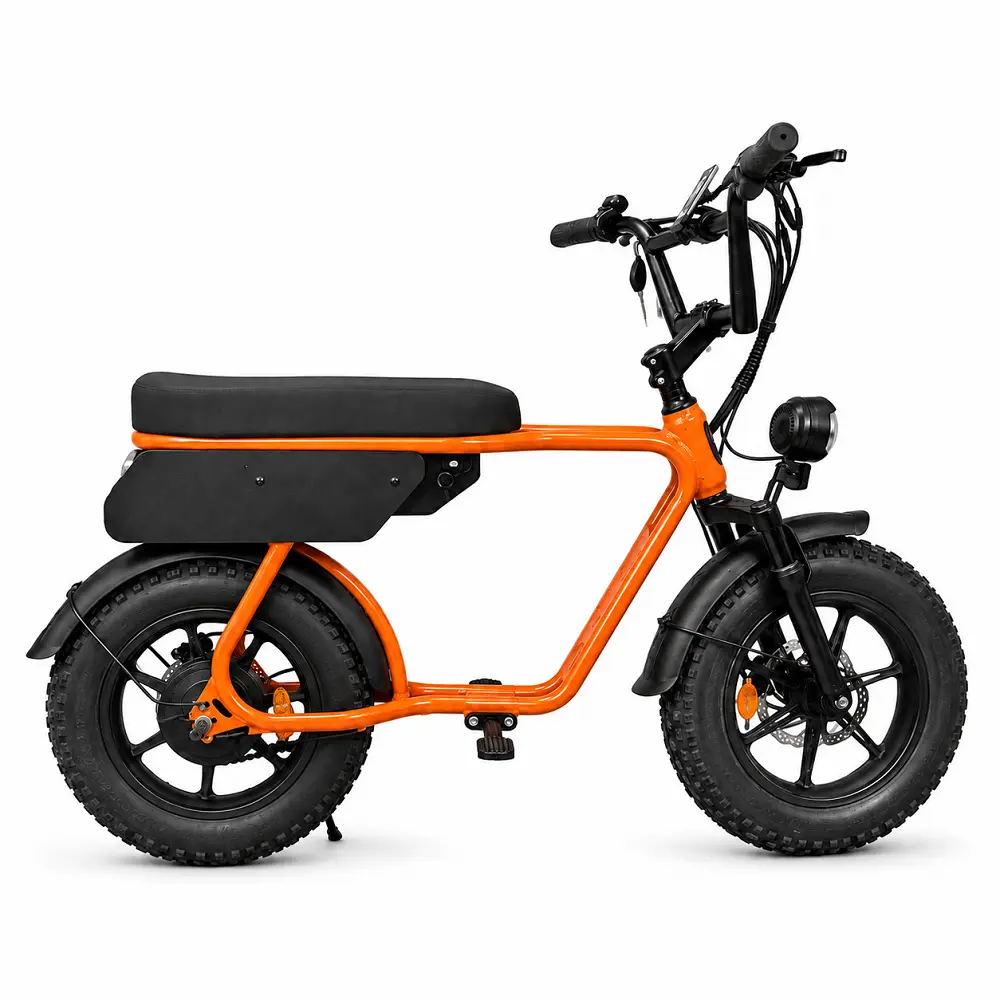 E3 Compact Moped Style Electric Bike