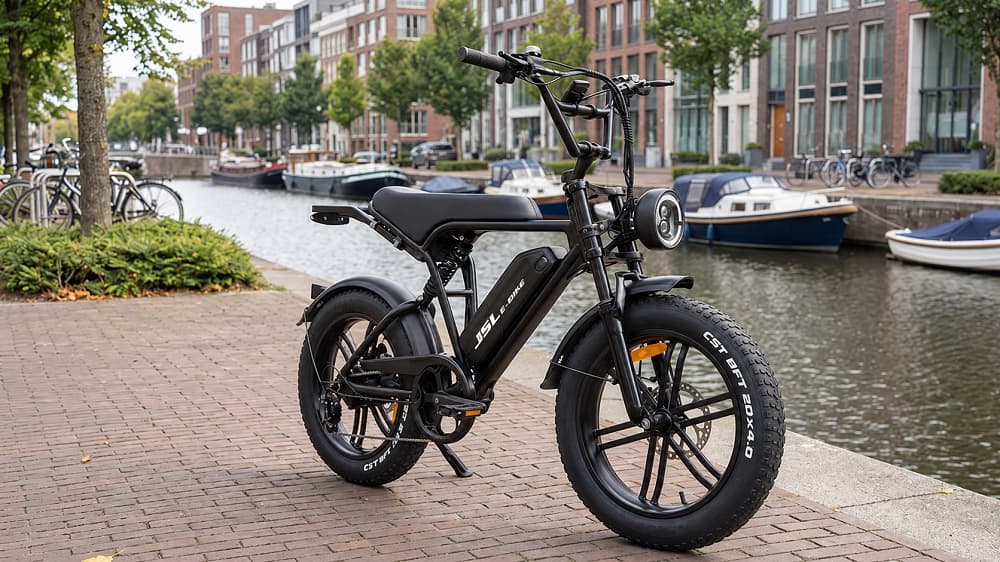JSL E6 moped-style e-bike