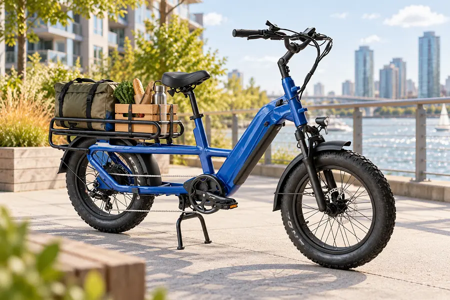 JSL039FU longtail cargo e-bike for Japan