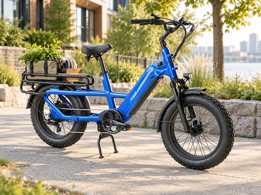 JSL longtail cargo electric bike for Germany