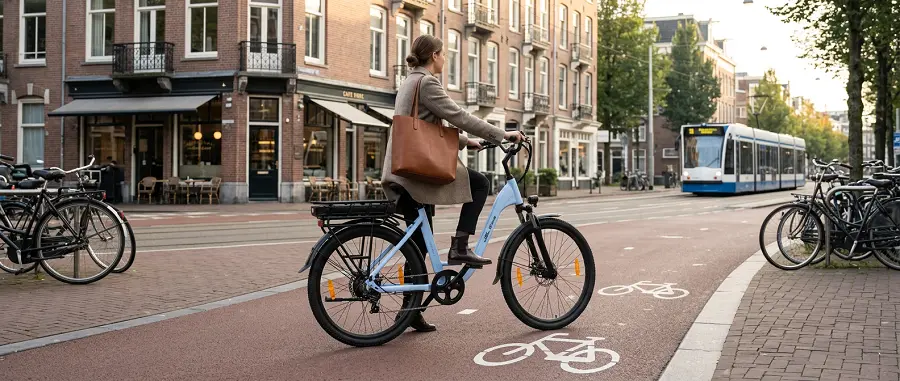 JSL C3 city commuter e-bike